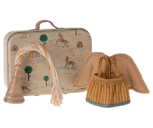 Mouse Clothes - Little Sister - Fairy Clothes in Suitcase