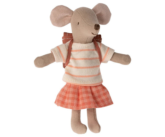 Big Sister Mouse - Tricycle - Coral