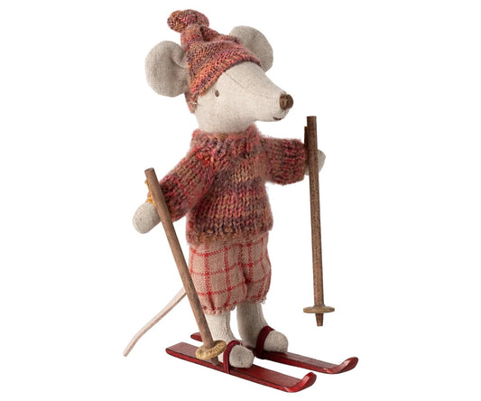 Big Sister Mouse - Winter with Ski Set & Hat