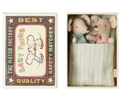 Baby Mice - Twins in Matchbox