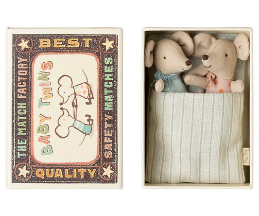Baby Mice - Twins in Matchbox