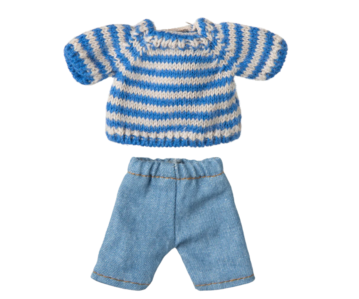 Mouse Clothes - Big Brother - Knitted Sweater & Pants
