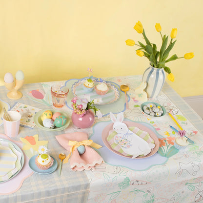 Paper Plates - Easter Bunny Shaped