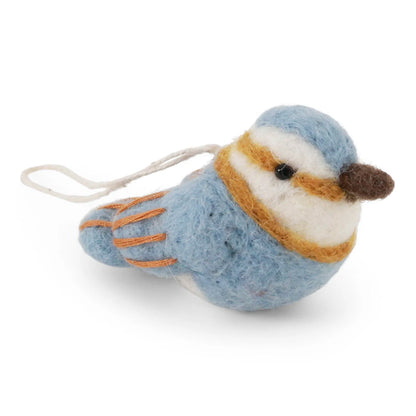 Ornament - Spinus Bird - Blue