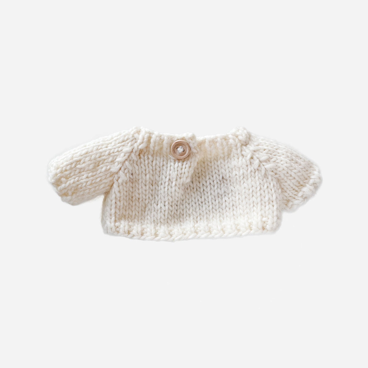 Sherpa Bear & Bunny Sweater - Winter Tree