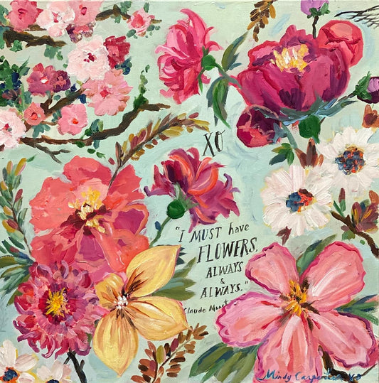 Card - Everyday - Monet's Flowers