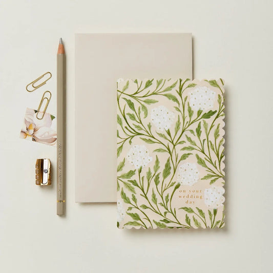 Card - Wedding - On Your Wedding Day Flora