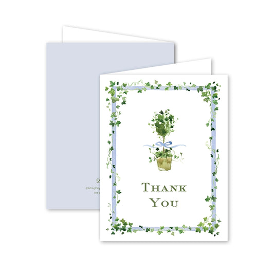 Card - Thank You Oxford Ivy