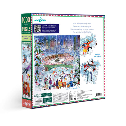 Puzzle - New York City Skaters (1000 pieces)