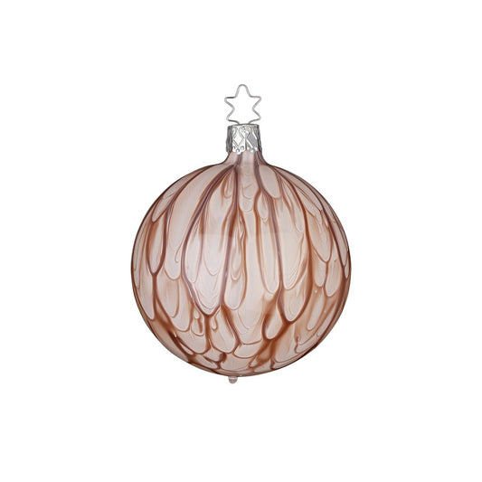 Ornament - Ball Capricorn Pearl 2.4"