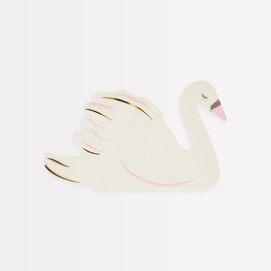 Paper Plates - Swan