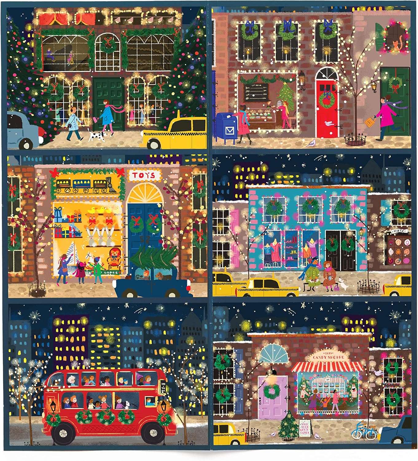 Puzzle - Winter Lights Holiday Countdown
