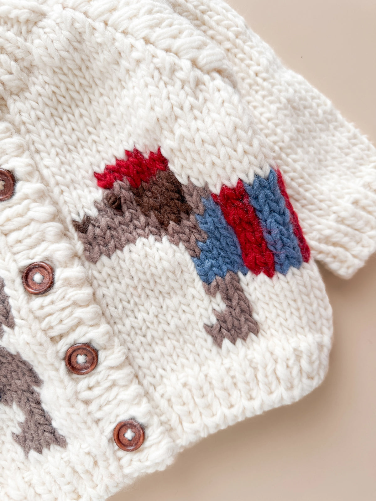 Baby Cardigan Sweater - Dachshund