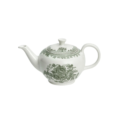Green Asiatic Pheasants - Teapot Small