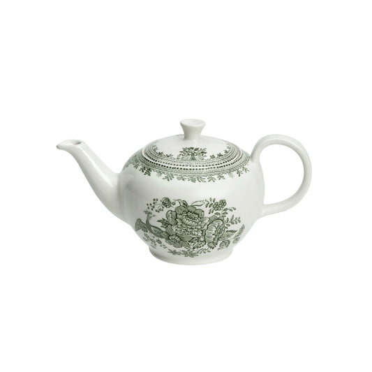 Green Asiatic Pheasants - Teapot Small