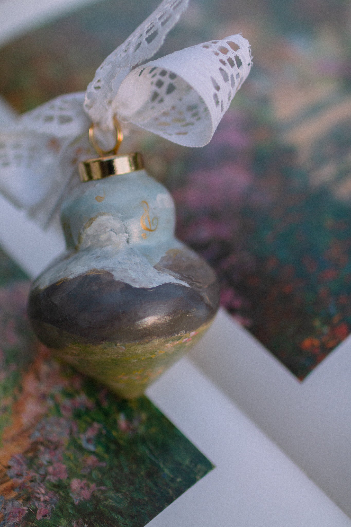 Sarah Maggie Hand Painted Ornament - Sound of Music