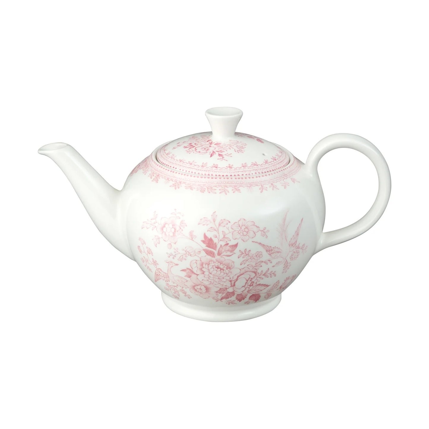 Pink Asiatic Pheasants - Teapot Large