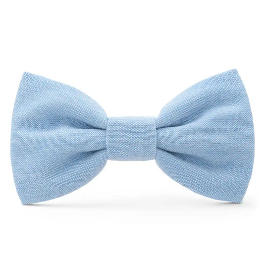 Blue Chambray - Bow Tie