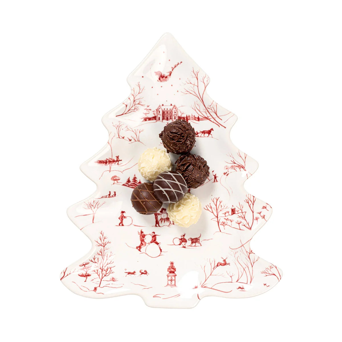Country Estate Ruby - Winter Frolic Small Tree Tray