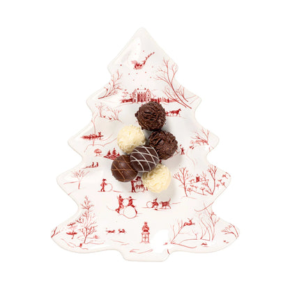 Country Estate Ruby - Winter Frolic Small Tree Tray