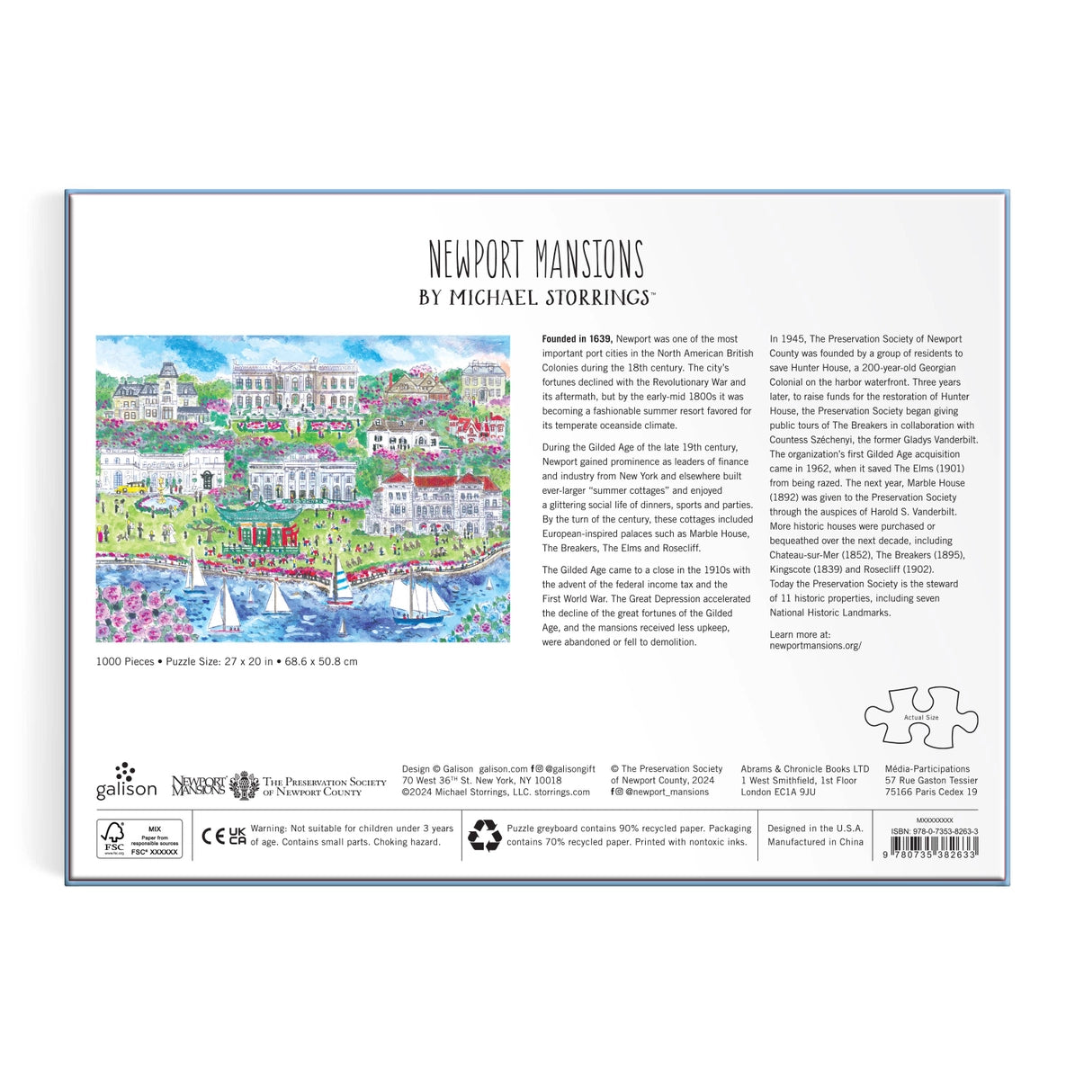 Puzzle - Newport Mansions