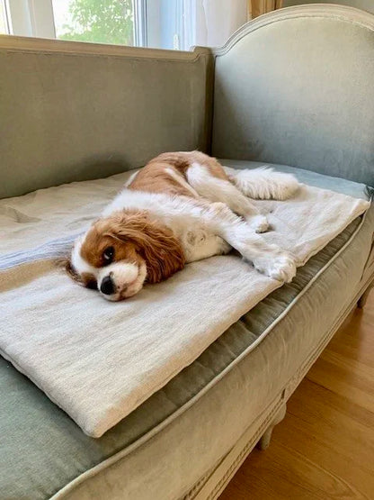 Dog Linen Quilt - Large