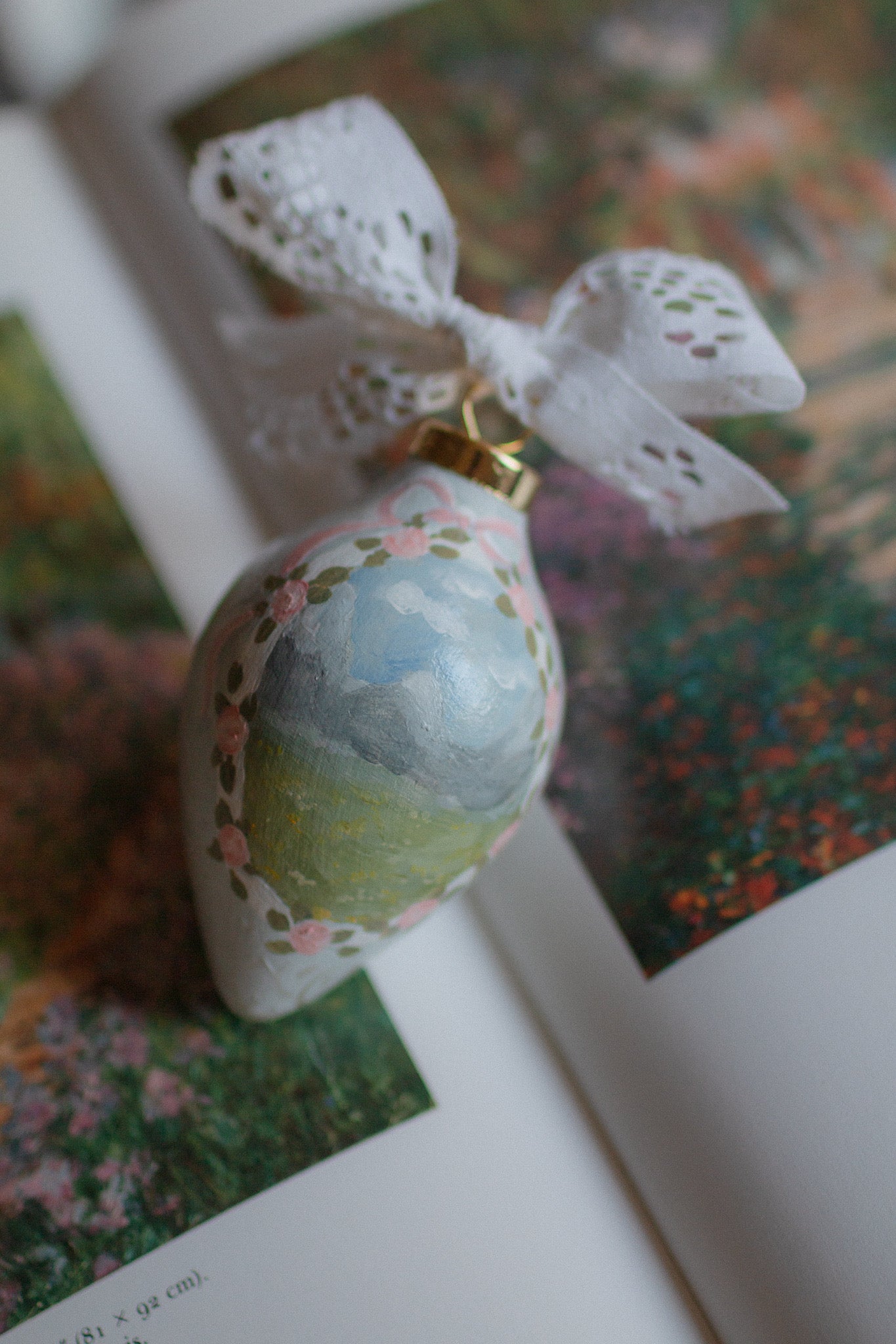 Sarah Maggie Hand Painted Ornament - Sound of Music