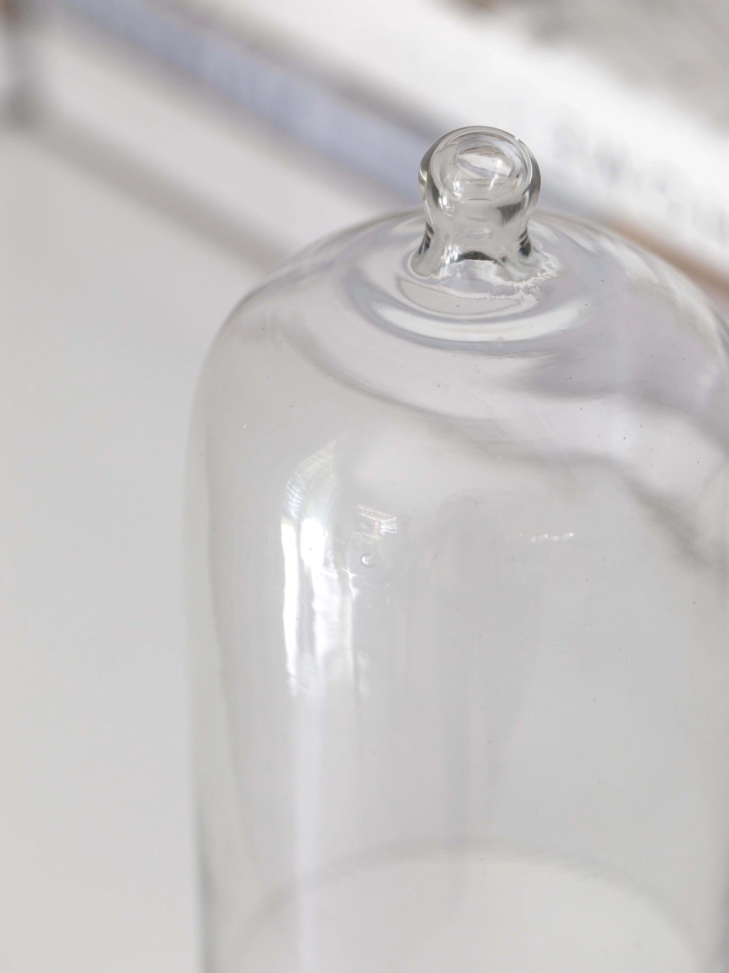 Marble - Glass Candle Cloche