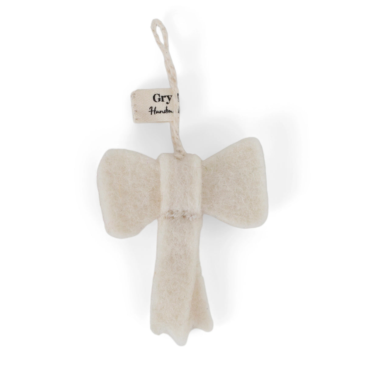 Ornament - Bow Mini White