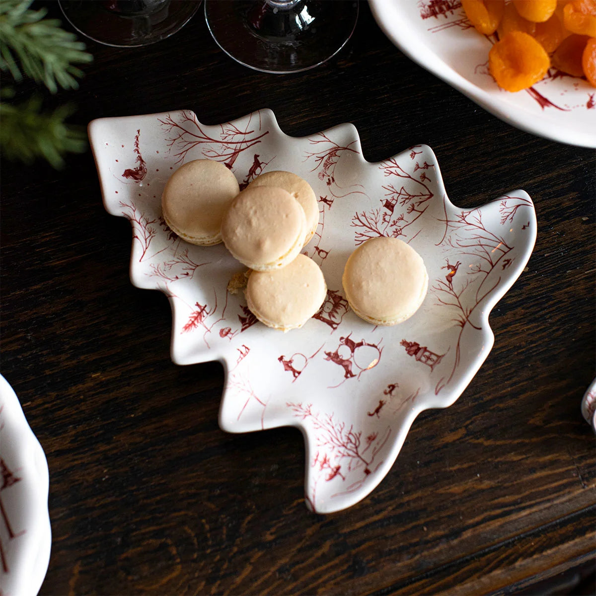 Country Estate Ruby - Winter Frolic Small Tree Tray