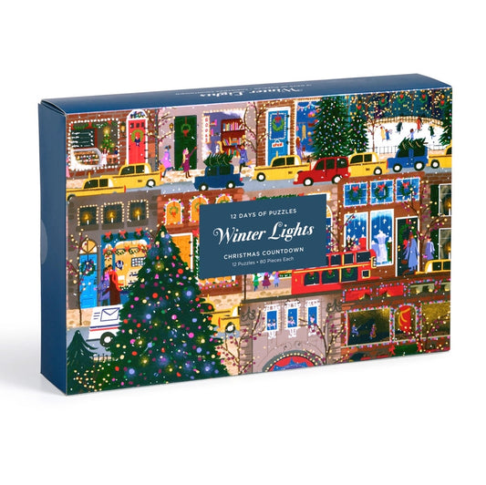 Puzzle - Winter Lights Holiday Countdown