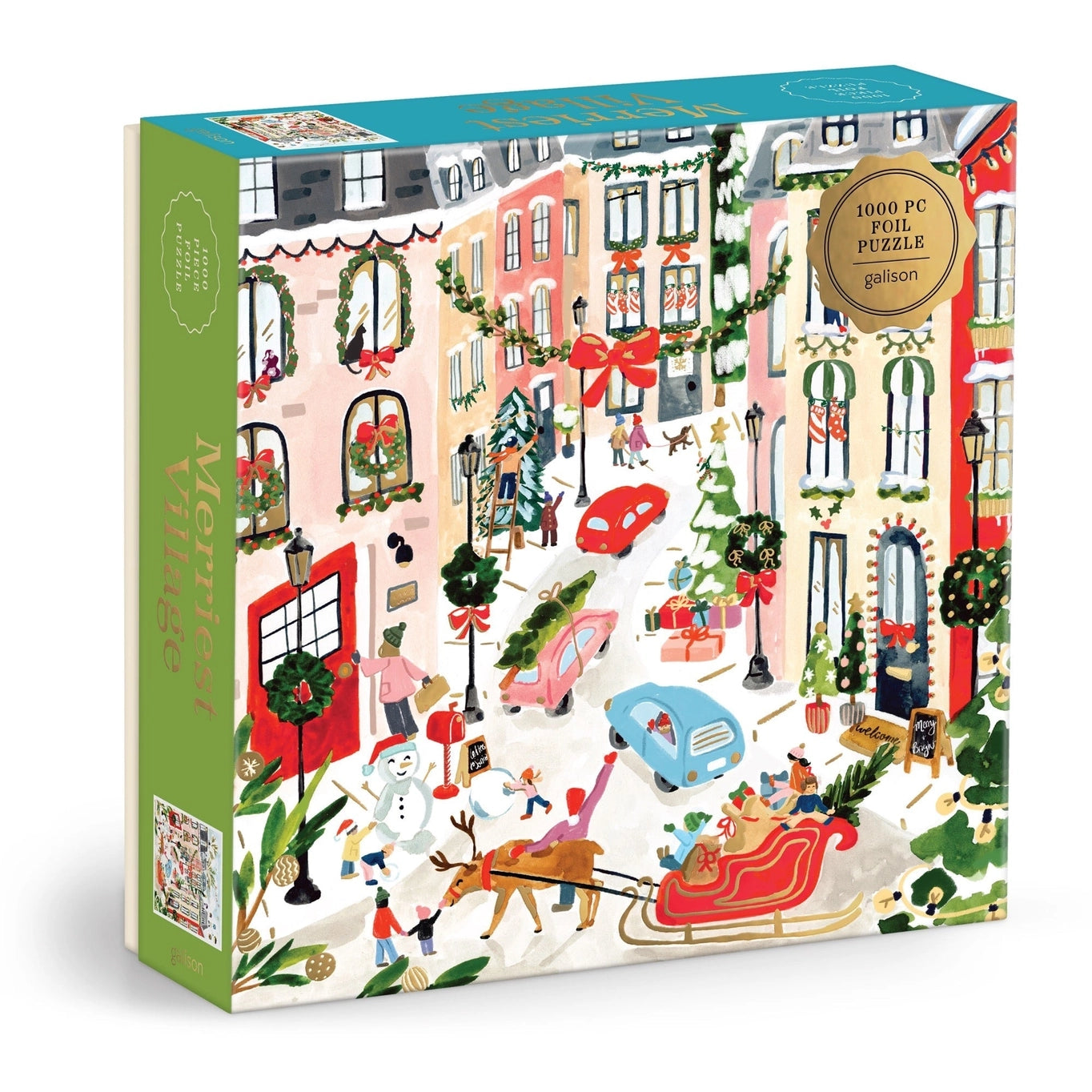 Puzzle - Merriest Village (1000 pieces)