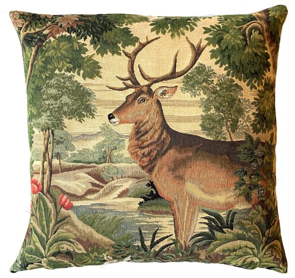 Pillow - Stag in Forest #2