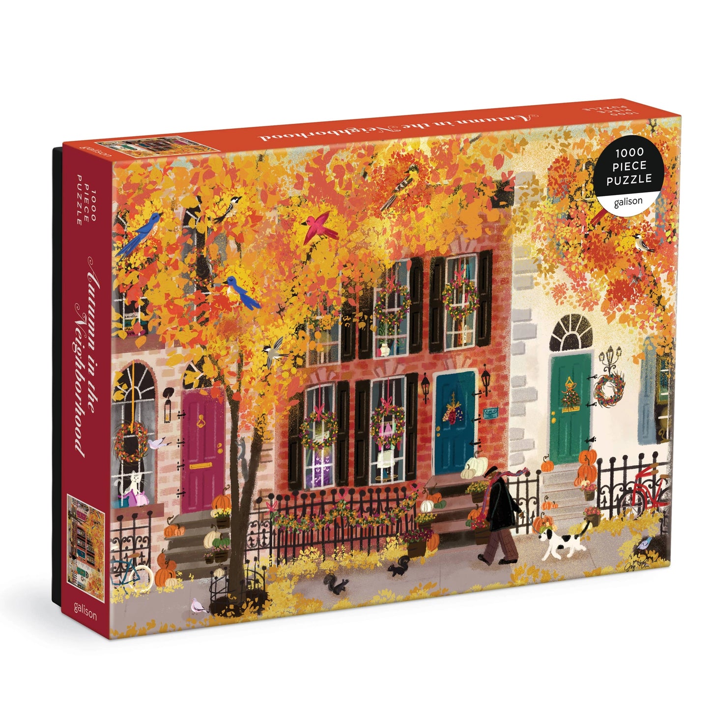 Puzzle - Autumn in the Neighborhood (1000 pieces)