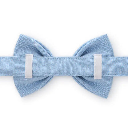 Blue Chambray - Bow Tie