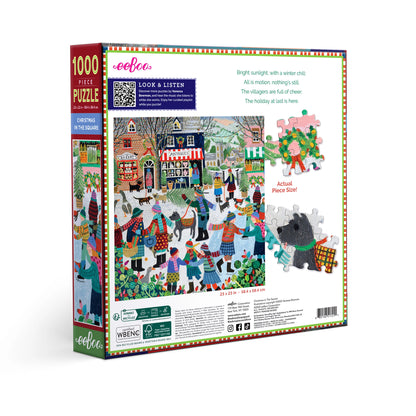 Puzzle - Christmas in the Square (1000 pieces)