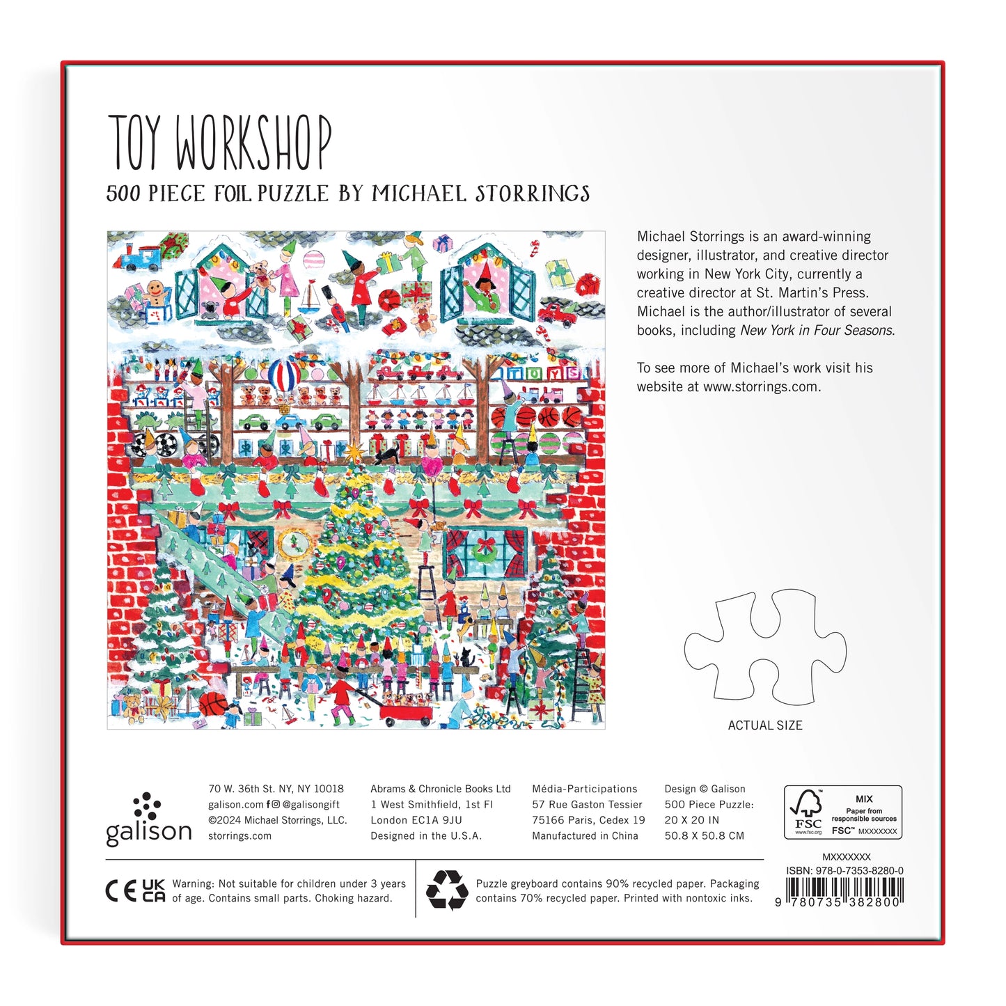 Puzzle - Toy Workshop (500 pieces)