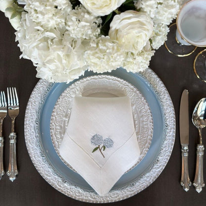 Napkin Large - Blue Hydrangea