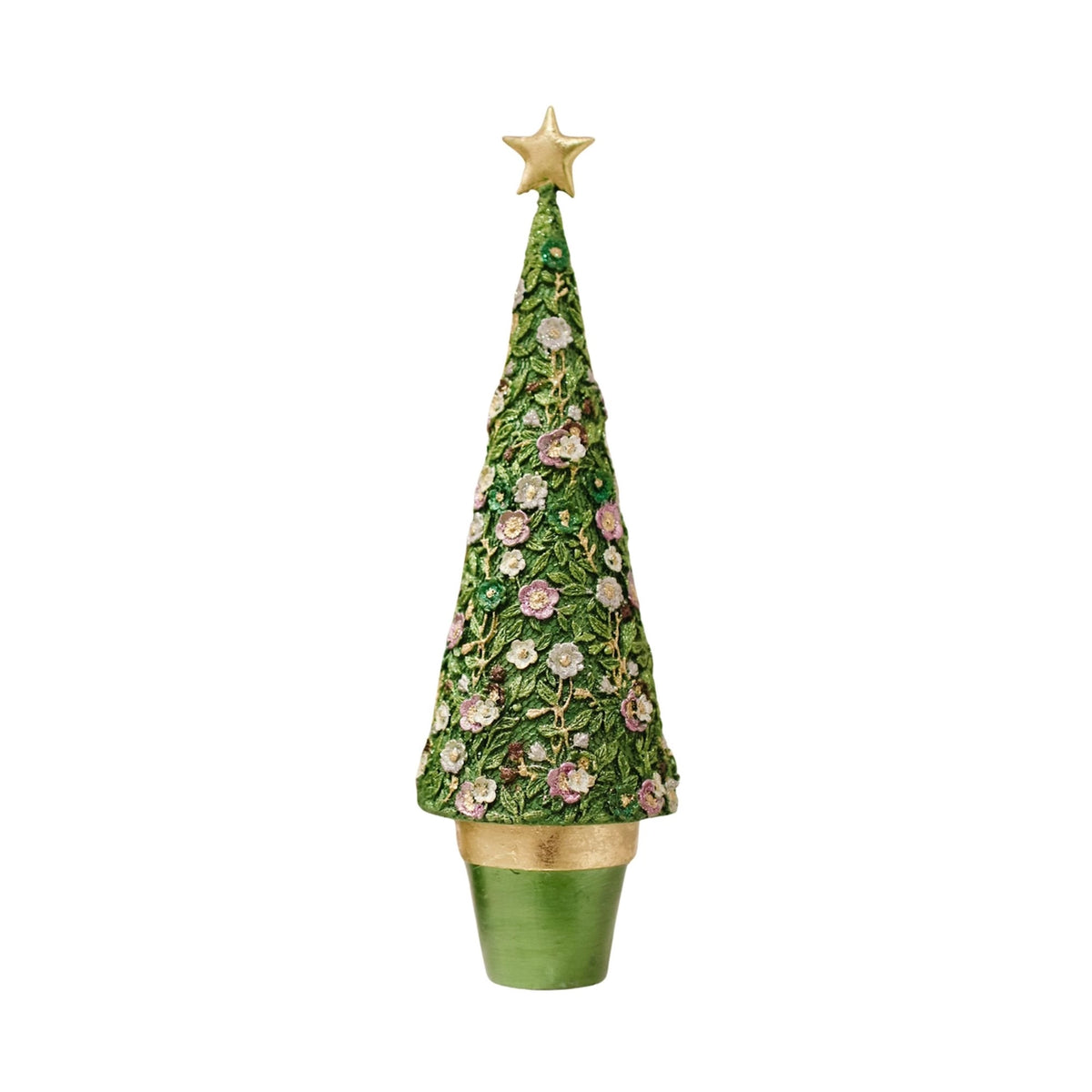 Tree - Floral Bloom Vetiver 13"