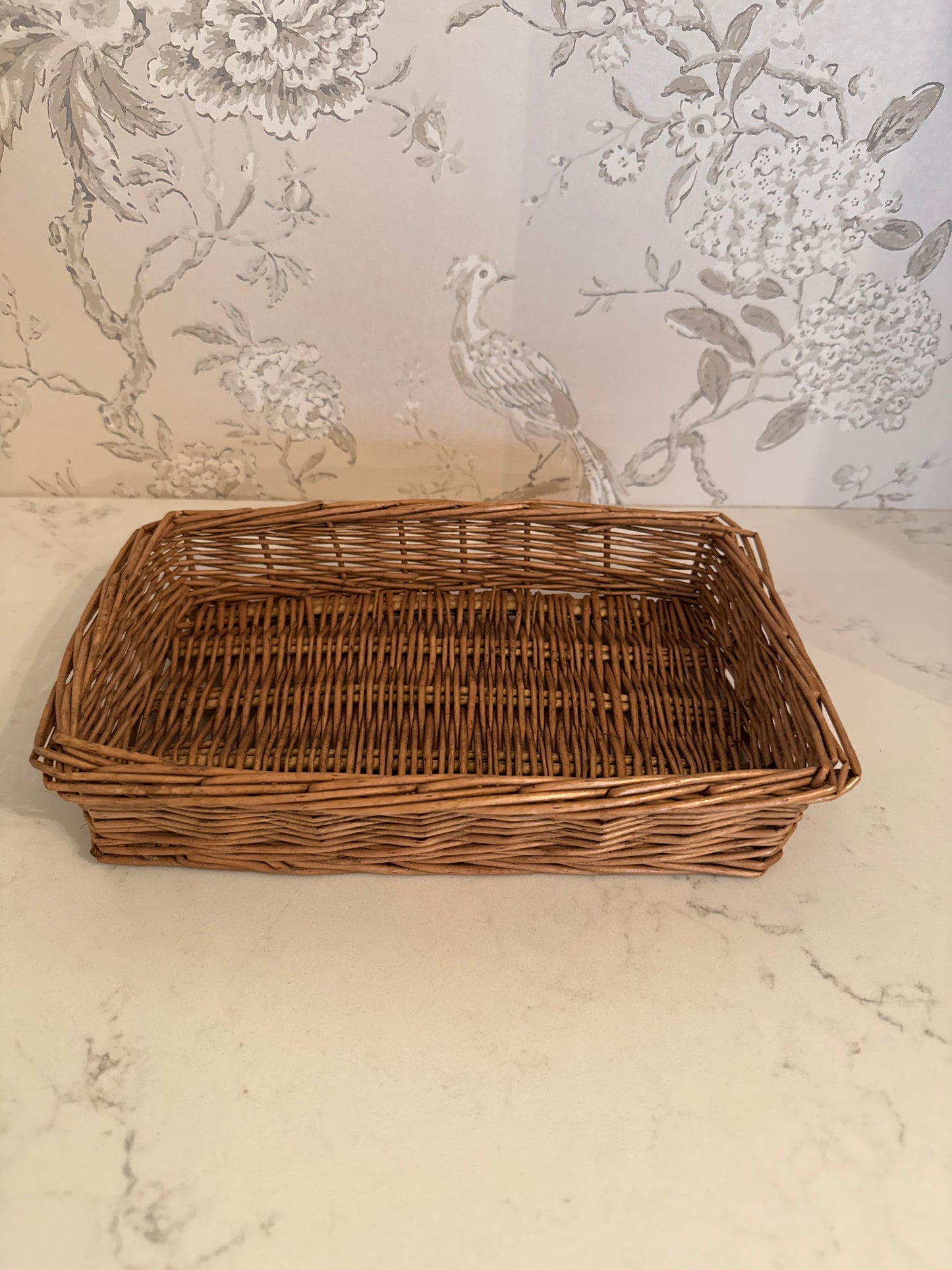Vintage 20th c. French Basket - Rectangle