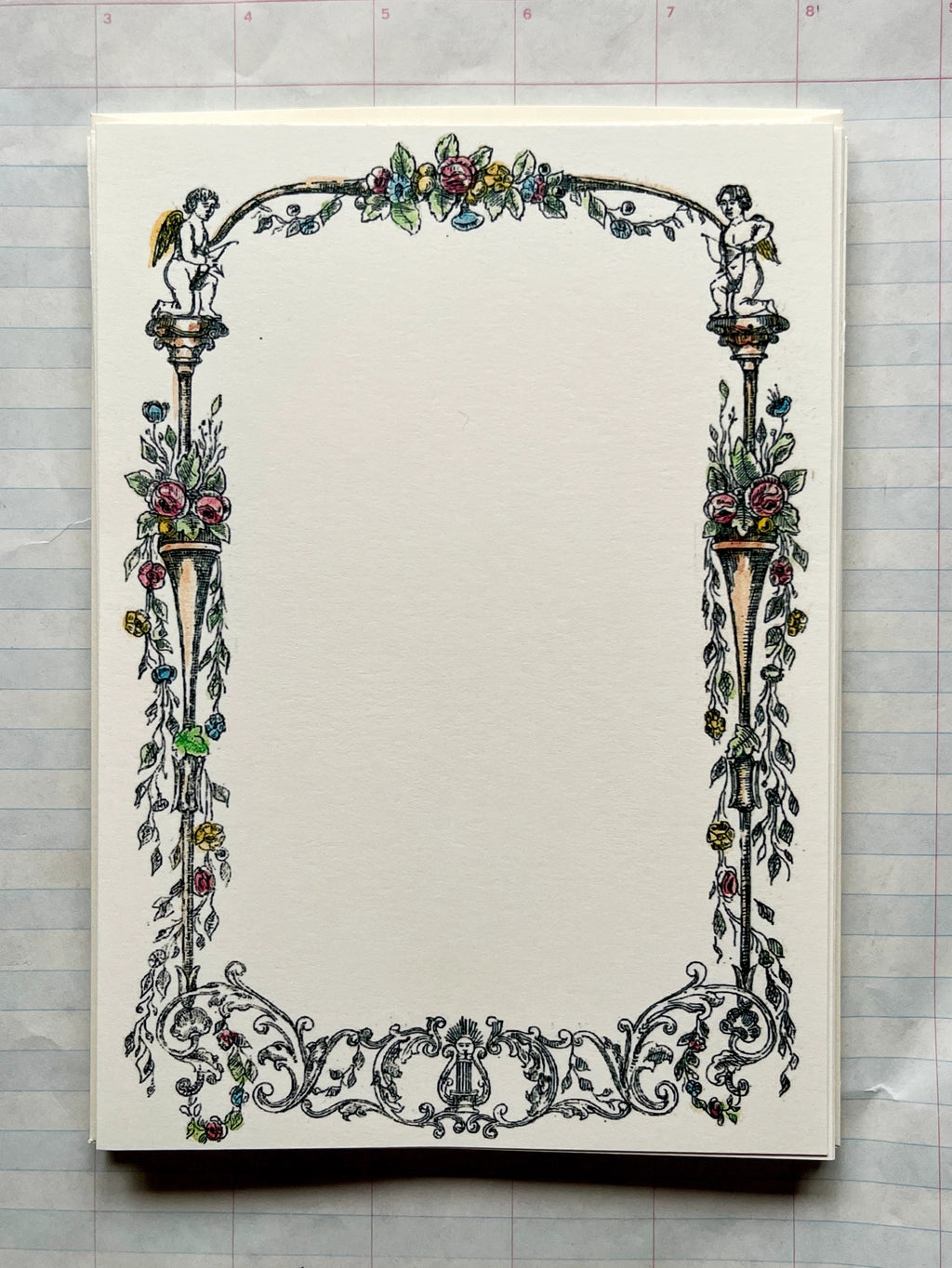 Stationery Set - Romantic Frame