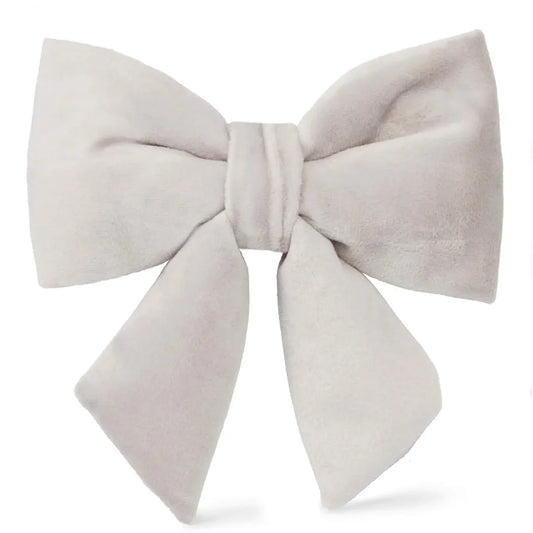 Fog Grey Velvet - Lady Bow