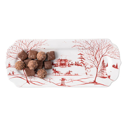 Country Estate Ruby - Winter Frolic Hostess Tray