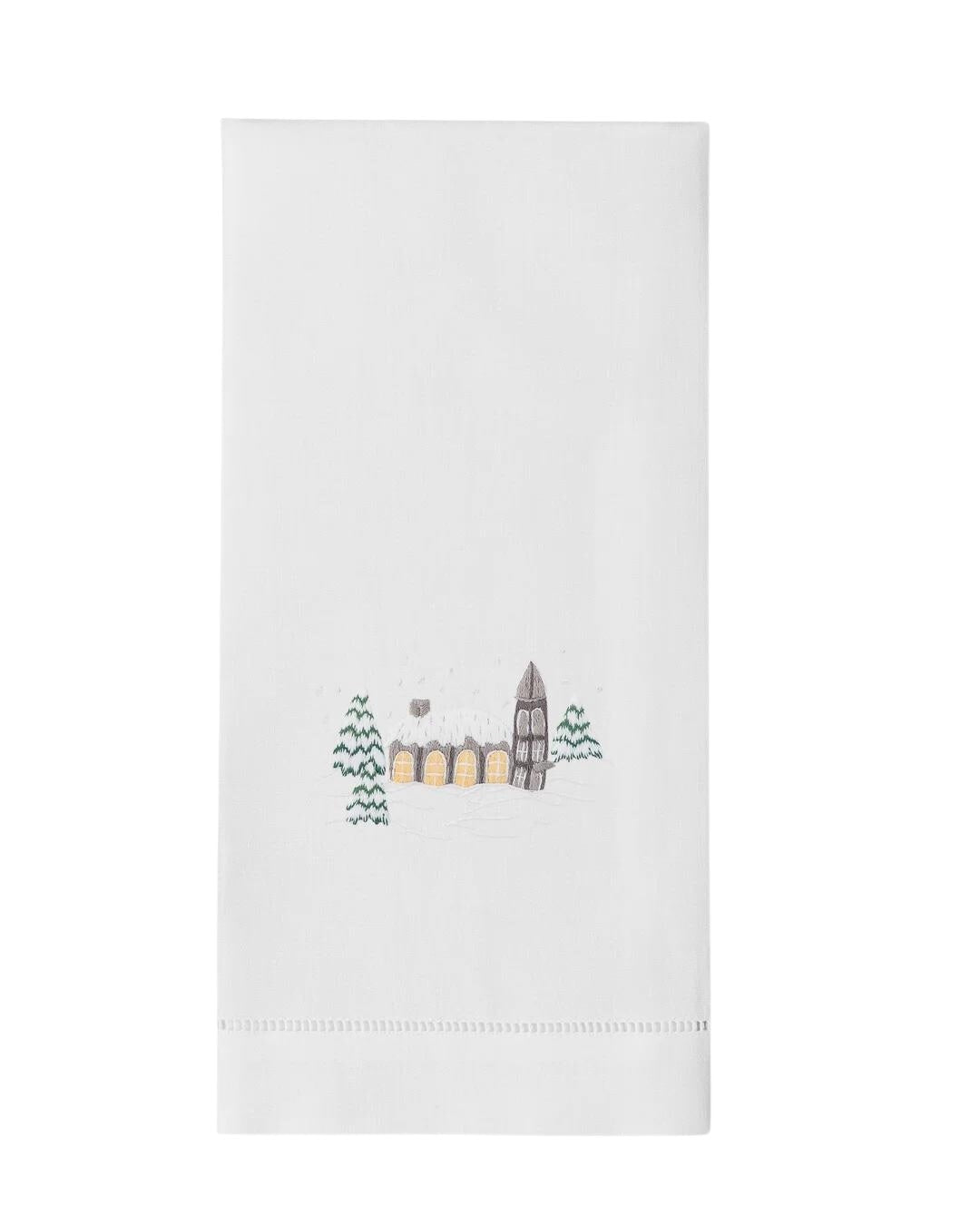 Towel - Snowy Chapel