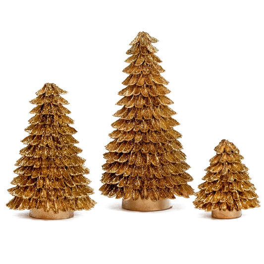 Tree - Banaba Cone Gold 12"