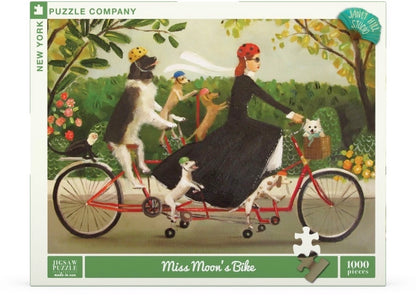Puzzle - Miss Moon's Bike (1000 pieces)