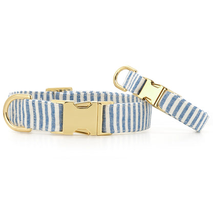 Lake Blue Stripe - Collar