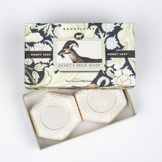 Soap - Honey Goat's Milk Box of 2 (3.5 oz)