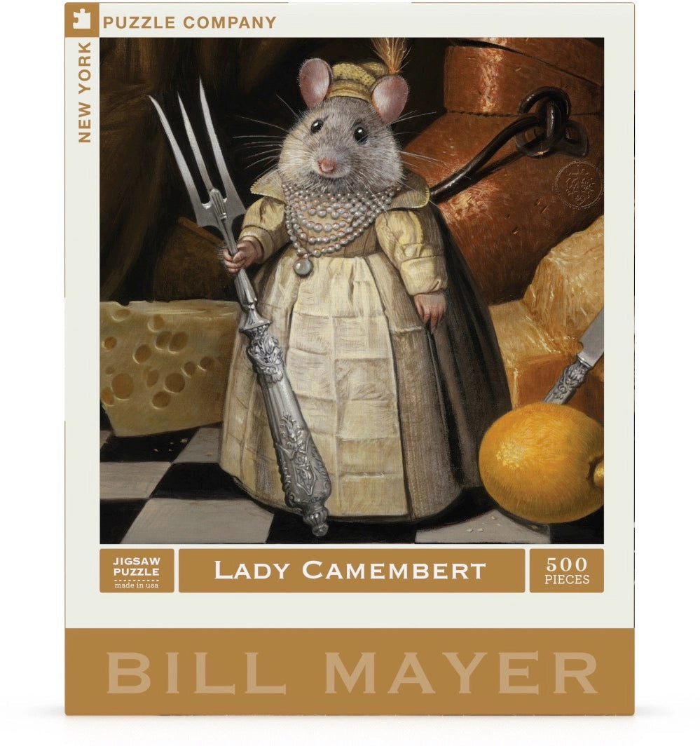 Puzzle - Lady Camembert (500 pieces)