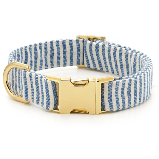 Lake Blue Stripe - Collar